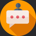 SEO Redes Sociales, icono comentario online, Foxman S.L.